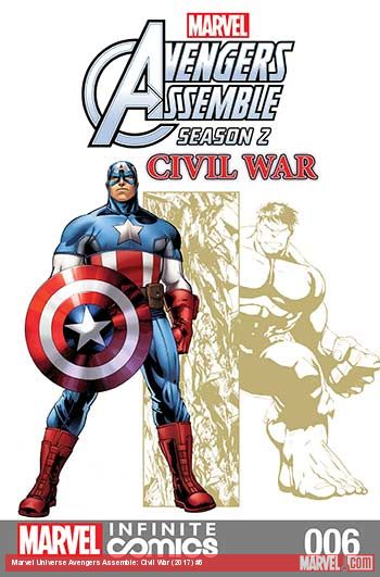 Marvel Universe Avengers Assemble: Civil War (2017) #6