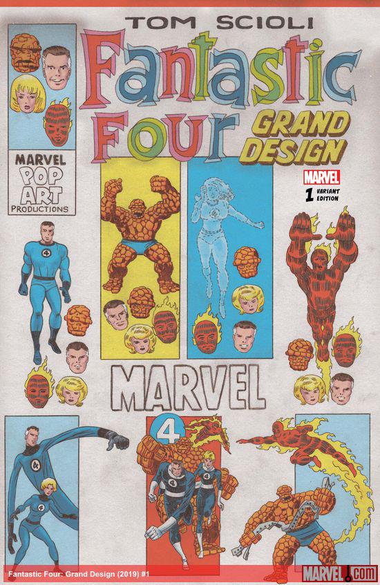 Fantastic Four: Grand Design (2019) #1 (Variant)