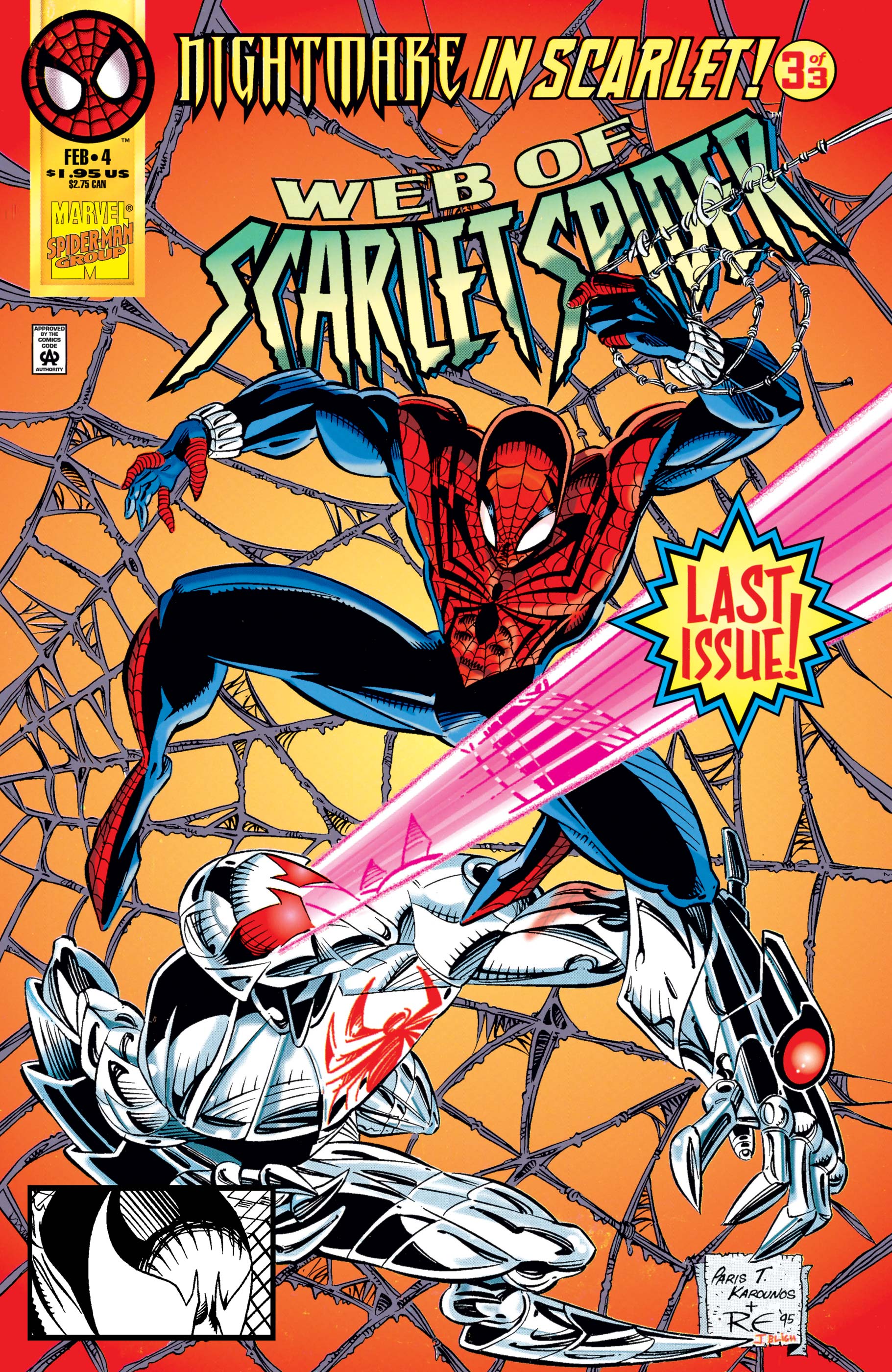 Web of Scarlet Spider (1995) #4