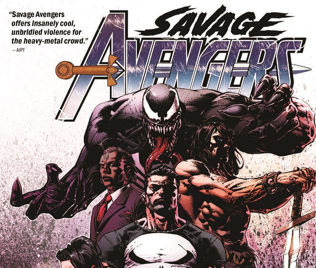 SAVAGE AVENGERS BY GERRY DUGGAN OMNIBUS HC FINCH COVER #1