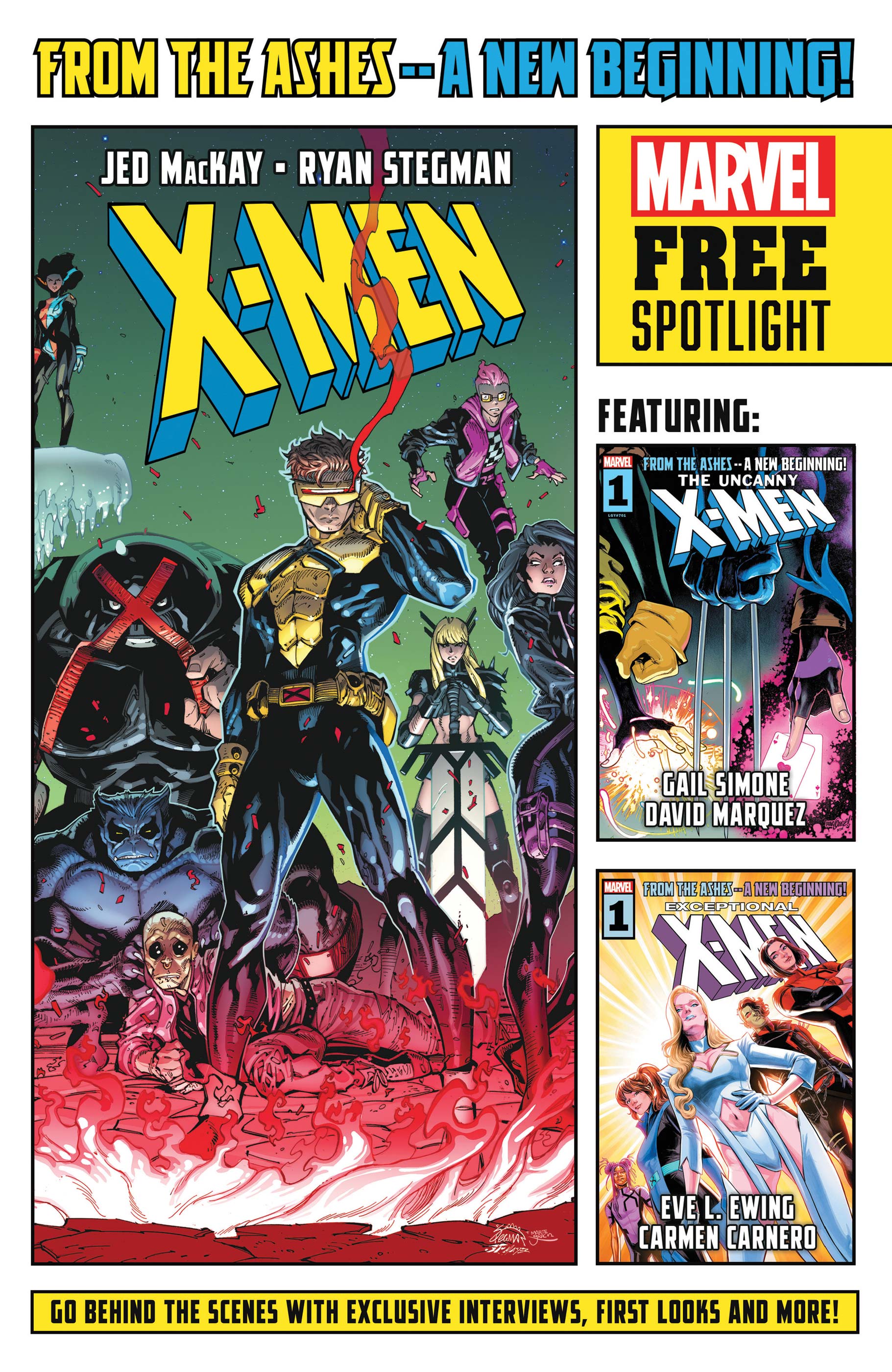 X-MEN: FROM THE ASHES SAMPLER (2024) #1