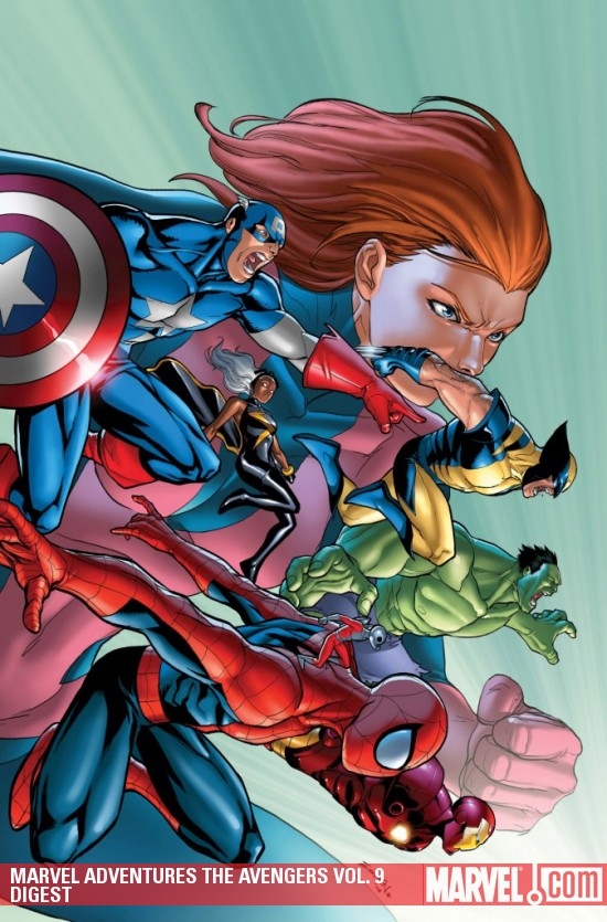 MARVEL ADVENTURES THE AVENGERS VOL. 9: THE TIMES THEY ARE A-CHANGIN' DIGEST (Digest)