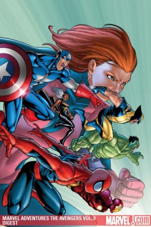 MARVEL ADVENTURES THE AVENGERS VOL. 9: THE TIMES THEY ARE A-CHANGIN' DIGEST (Digest)