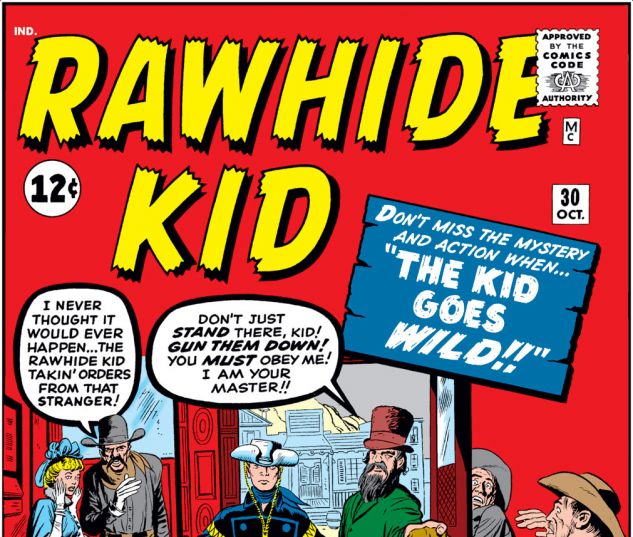 Rawhide Kid (1960) #30 Cover