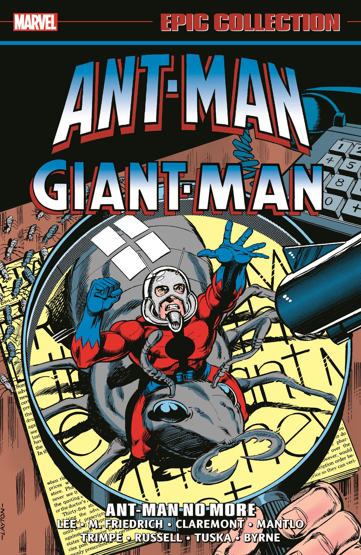 Ant-Man/Giant-Man Epic Collection: Ant-Man No More (Trade Paperback)