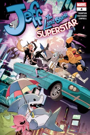 Couverture : Jeff the Land Shark: Superstar (2026) #4