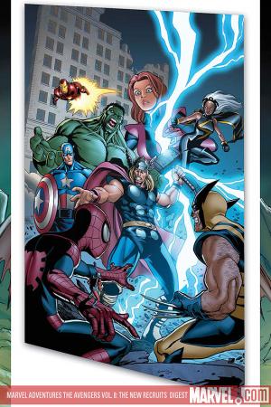 MARVEL ADVENTURES THE AVENGERS VOL. 8: THE NEW RECRUITS DIGEST (Trade Paperback)