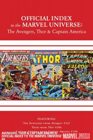 Avengers, Thor & Captain America: Official Index to the Marvel Universe #4 