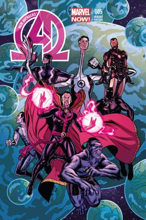 New Avengers #5  (Quinones Variant)