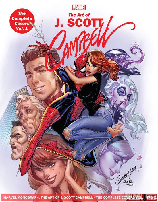 Marvel Monograph: The Art Of J. Scott Campbell - The Complete Covers Vol. 1 (Trade Paperback)