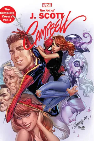 Marvel Monograph: The Art Of J. Scott Campbell - The Complete Covers Vol. 1 (Trade Paperback)
