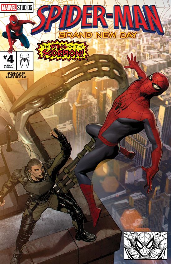限定値下げ【新品未読】Superman Spiderman Variant 4冊 Spectacular Spider-Man: Brand New Day (2026) #4 (Variant) | Comic