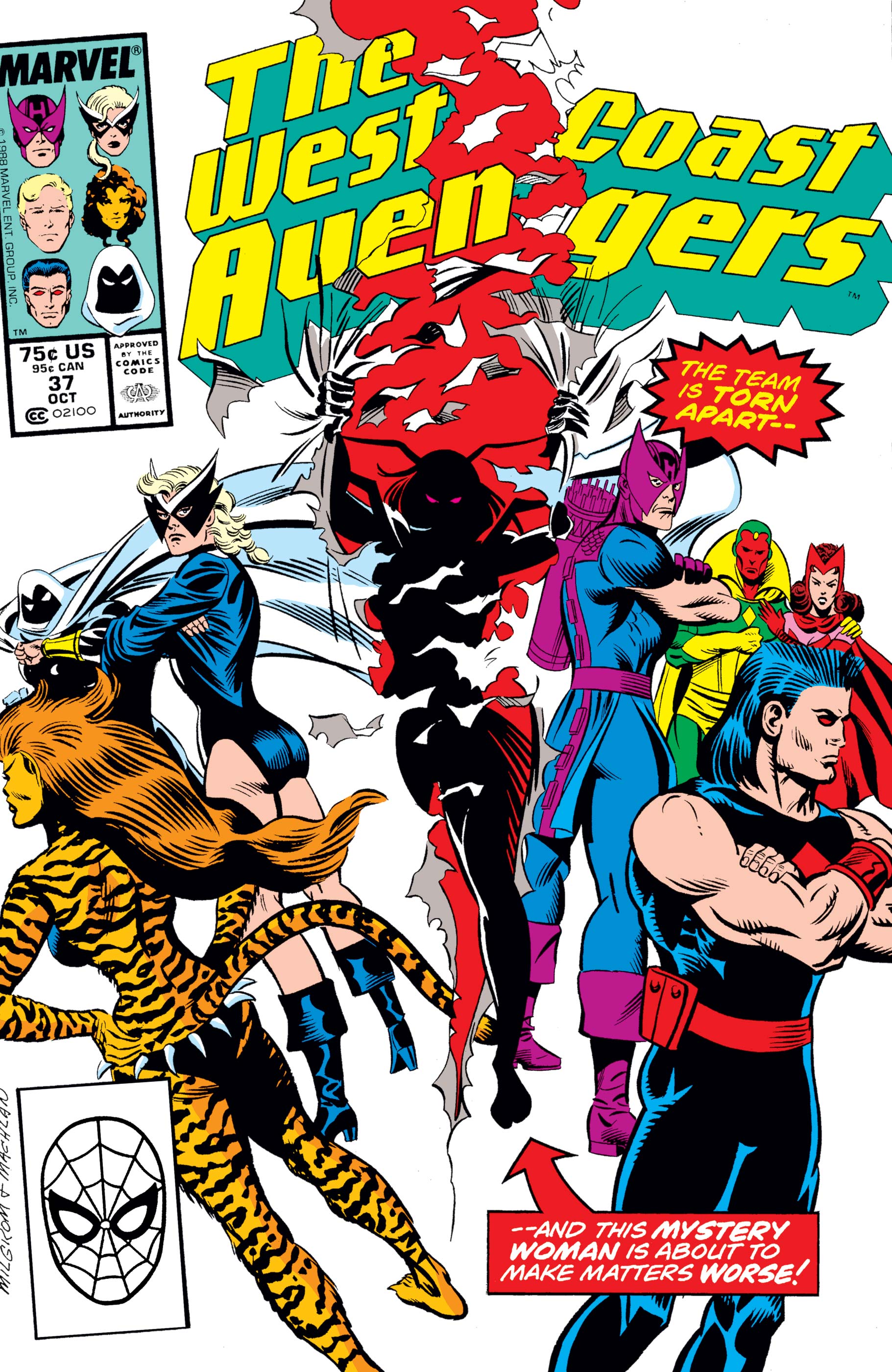 West Coast Avengers (1985) #37