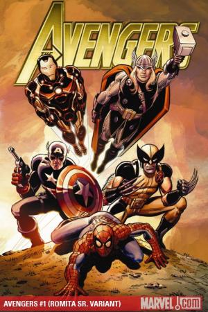 Avengers (2010) #1 (ROMITA SR. VARIANT)