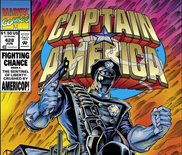 Captain America (1968) #428 Cover