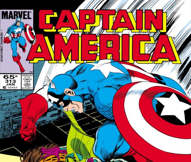 Captain America (1968) #313 Cover