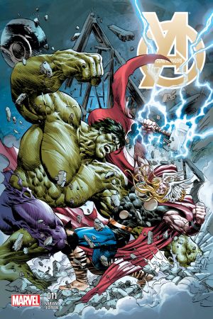 Young Avengers (2013) #11 (Deodato Thor Battle Variant)