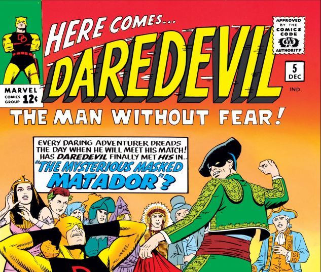 DAREDEVIL (1964) #5 Cover