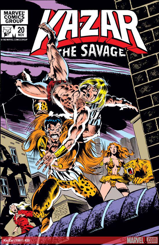 Ka-Zar The Savage (1981) #20 | Comic Issues | Marvel