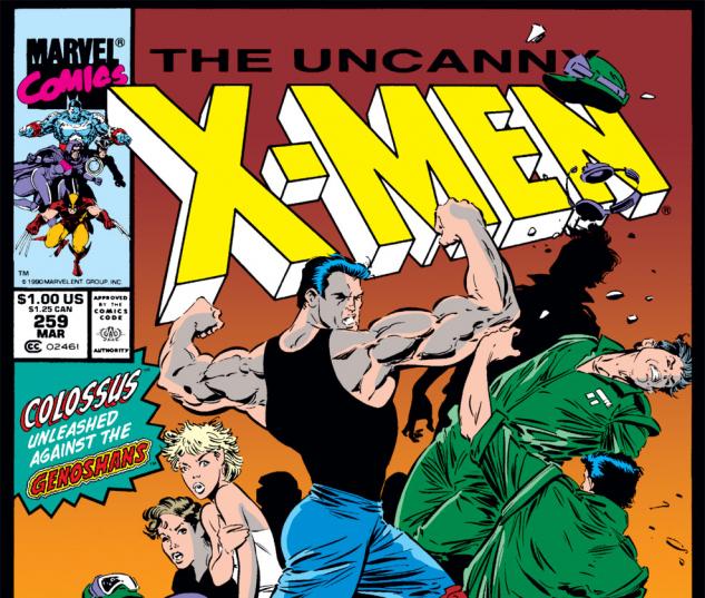 Uncanny X-Men (1963) #259 Cover