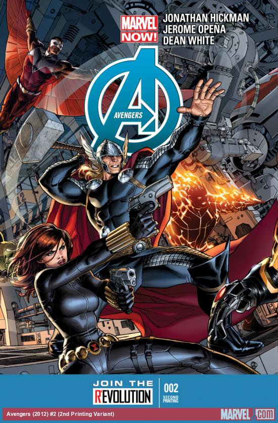 Avengers (2012) #2 (2nd Printing Variant)