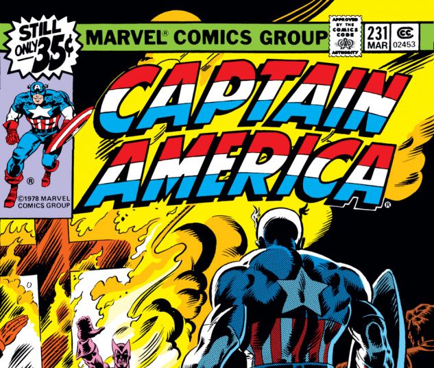 Captain America (1968) #231 Cover
