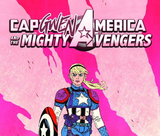 CAPTAIN AMERICA & THE MIGHTY AVENGERS 9 WYATT CAPGWEN AMERICA VARIANT (SW, WITH DIGITAL CODE)