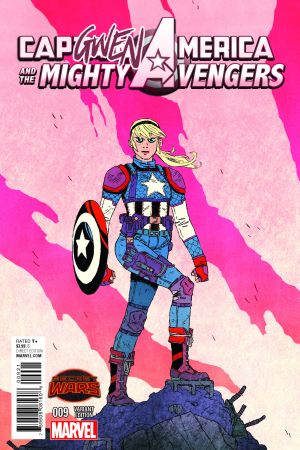Captain America & the Mighty Avengers #9  (Wyatt Capgwen America Variant)