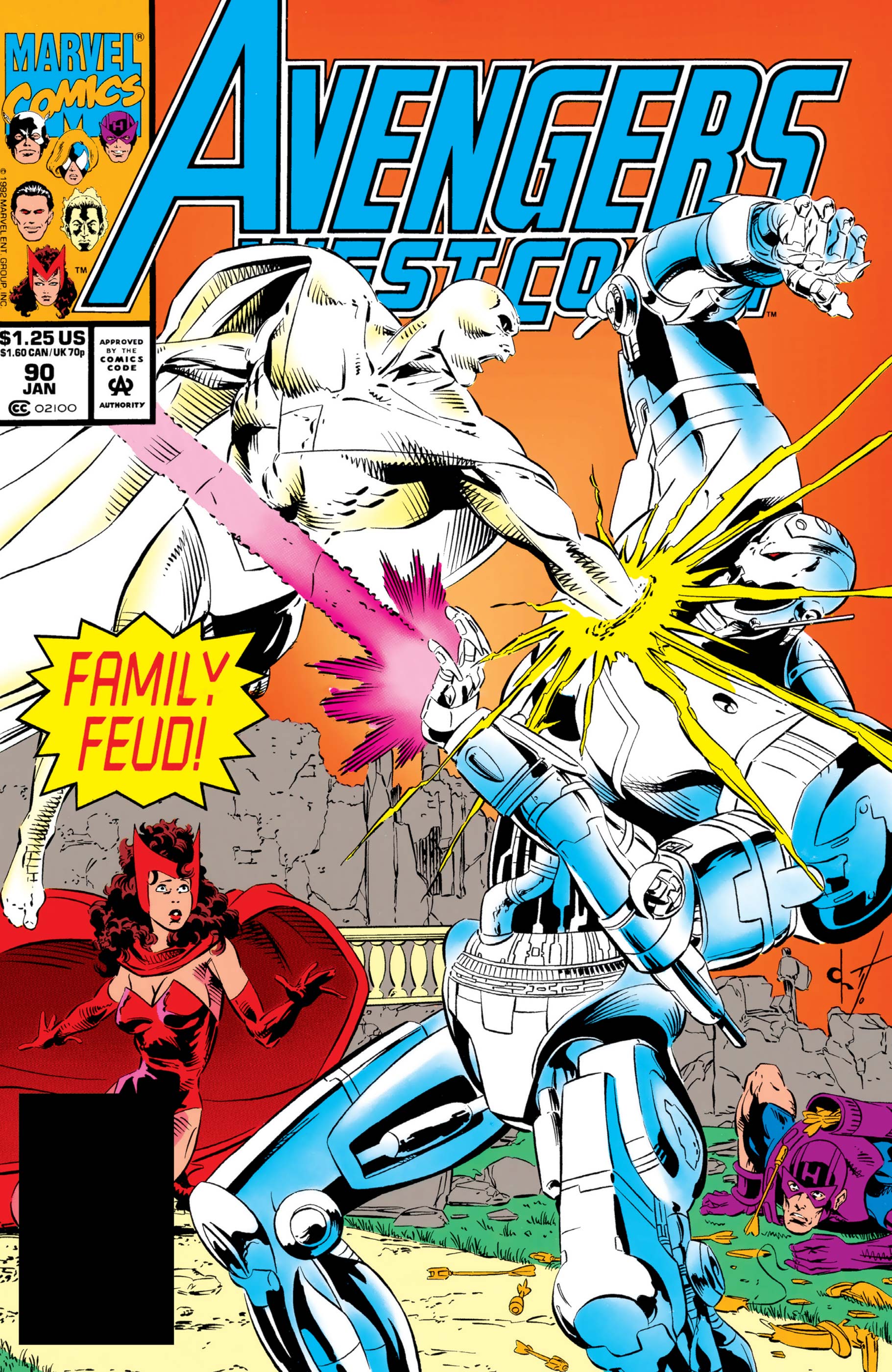 West Coast Avengers (1985) #90