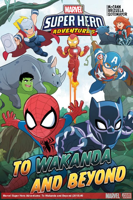 Marvel Super Hero Adventures: To Wakanda and Beyond (Trade Paperback)