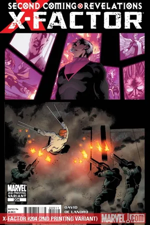 X-Factor (2005) #204 (2ND PRINTING VARIANT)