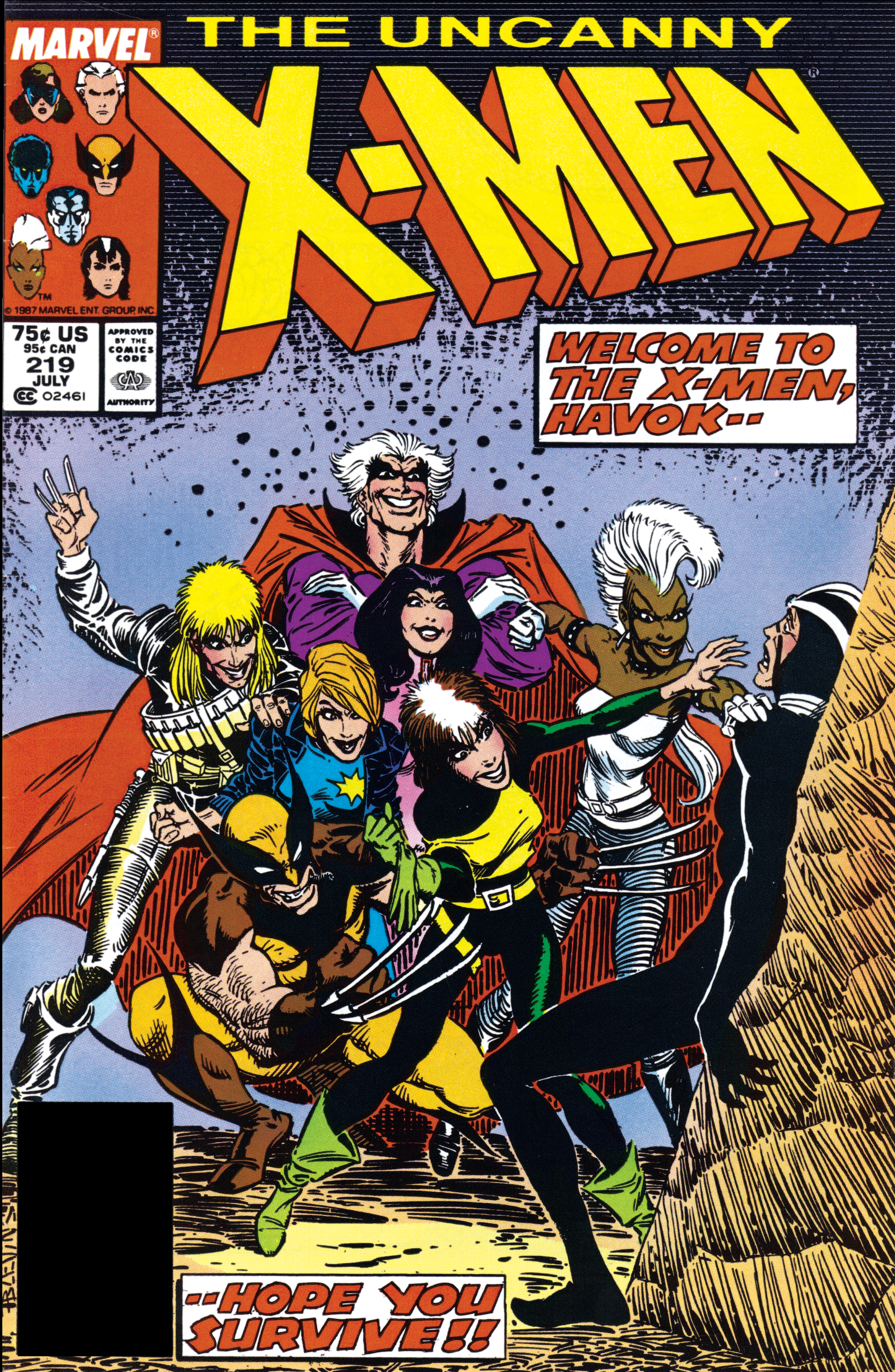 Uncanny X-Men (1963) #219