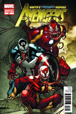 Avengers (2010) #21 (Venom Variant)