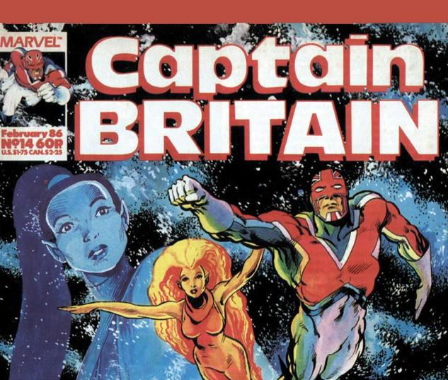 Captain Britain (1985) #14 Cover