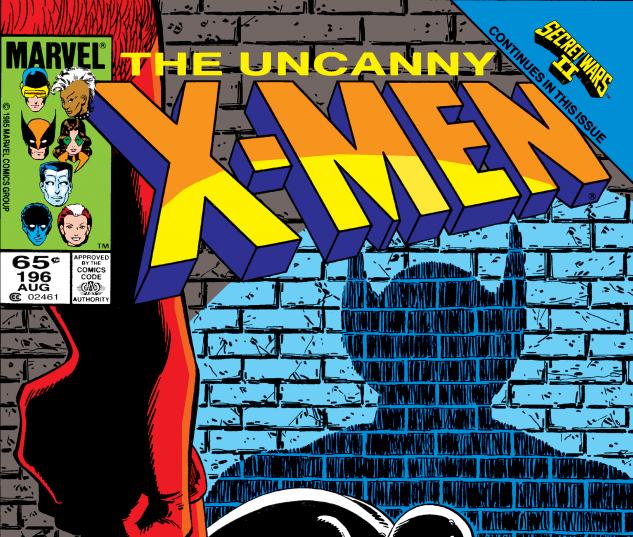 Uncanny X-Men (1963) #196 Cover