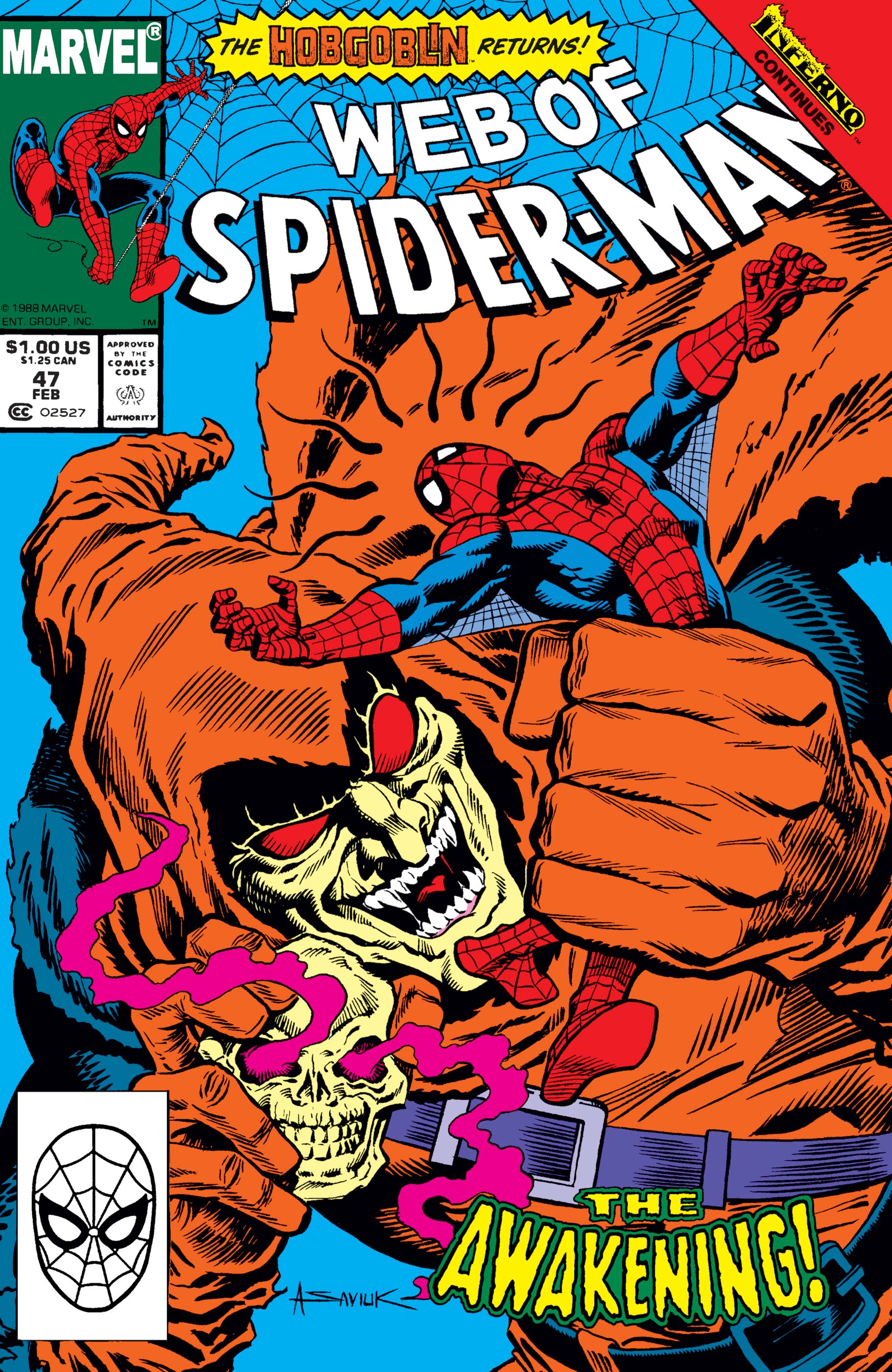 Web of Spider-Man (1985) #47