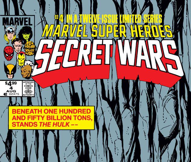MARVEL SUPER HEROES SECRET WARS #4 FACSIMILE EDITION #4
