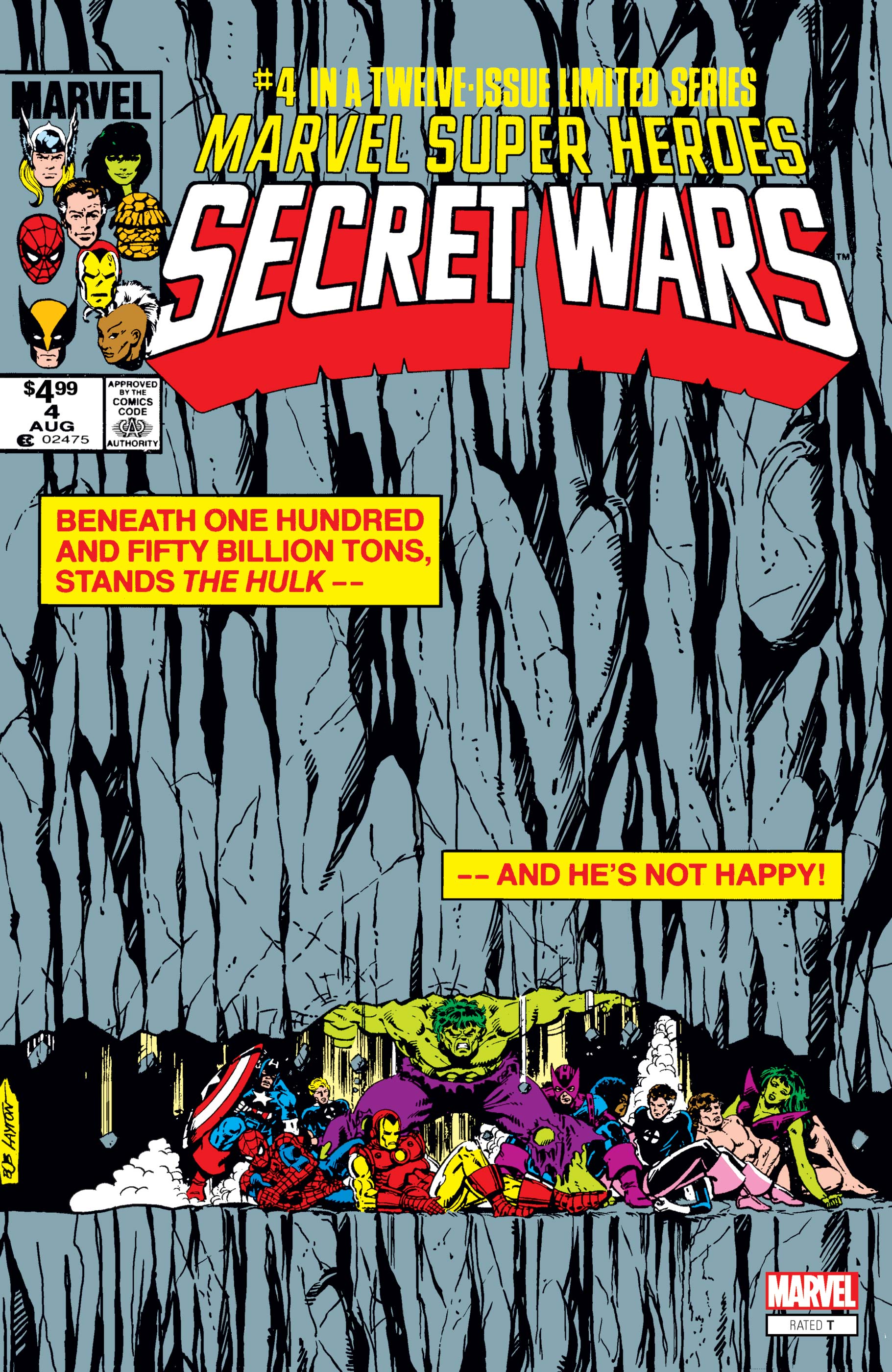Marvel Super Heroes Secret Wars Facsimile Edition (2024) #4