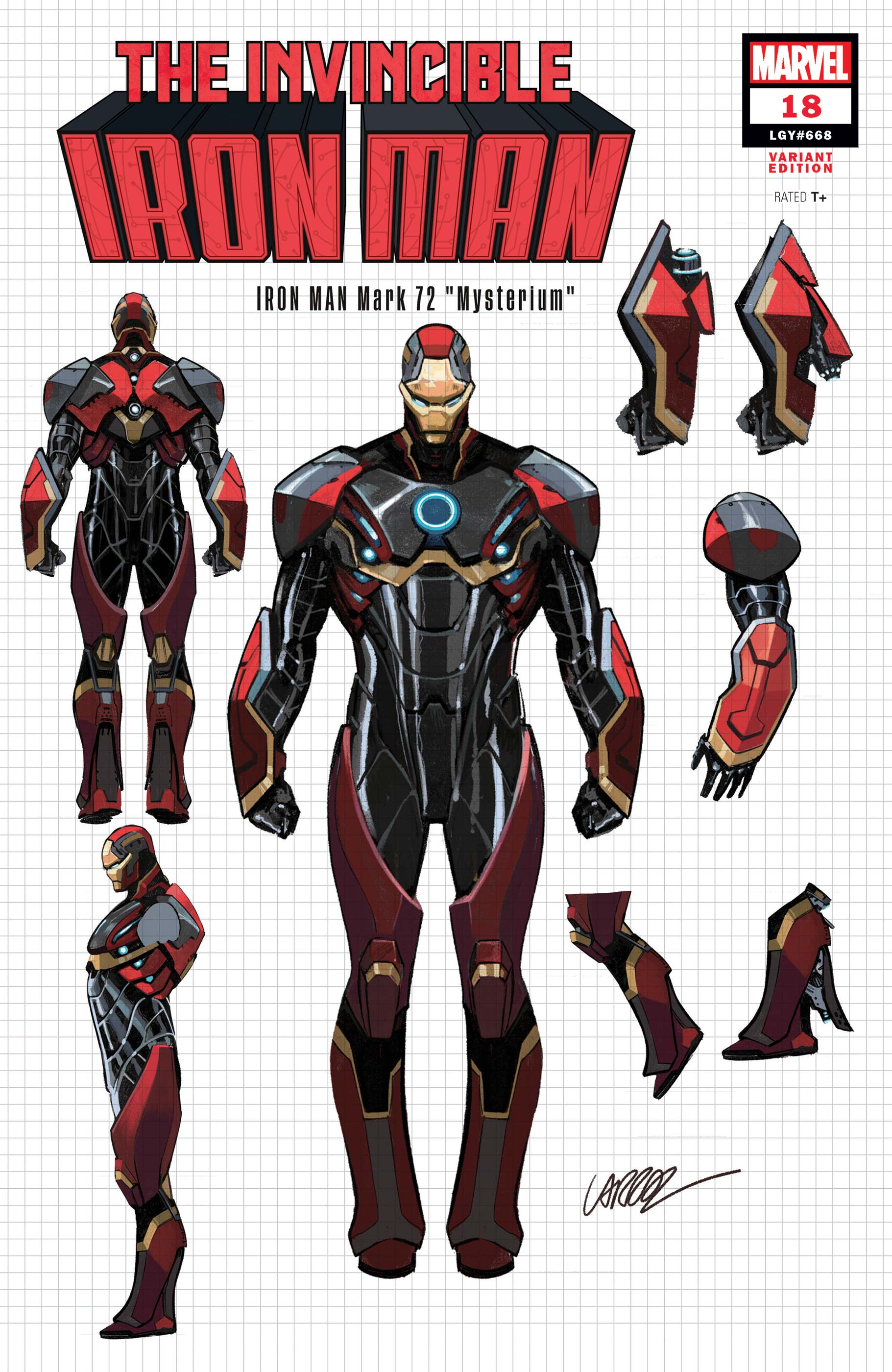 Invincible Iron Man (2022) #18 (Variant)
