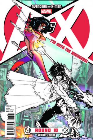 Avengers Vs. X-Men #10  (Avengers Team Variant)