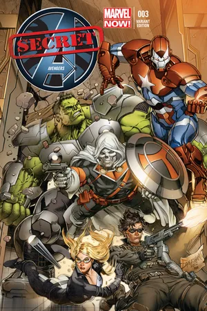 Secret Avengers (2013) #3 (Eaglesham Variant)