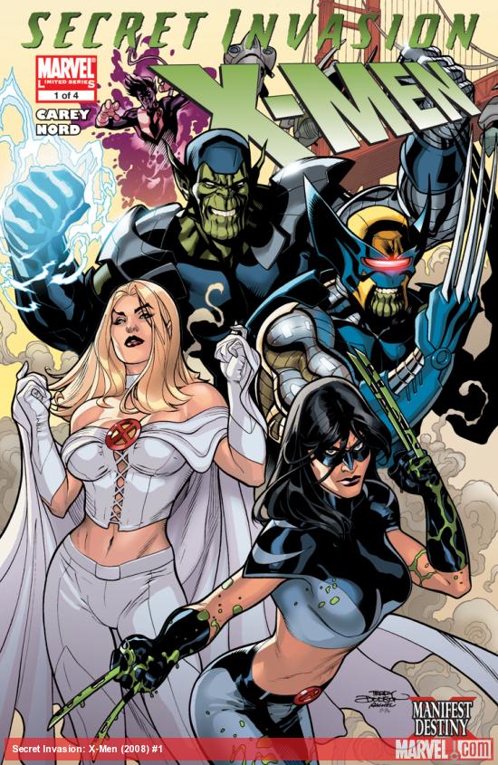 Secret Invasion: X-Men (2008) #1