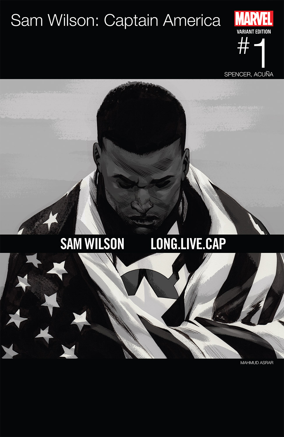 Captain America: Sam Wilson (2015) #1 (Asrar Hip-&#8203;Hop Variant)