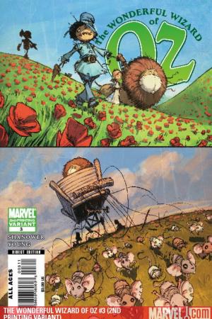 The Wonderful Wizard of Oz (2008) #3 (2nd Printing Variant)
