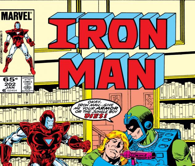 Iron Man (1968) #202 Cover