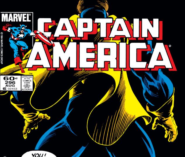 Captain America (1968) #296 Cover