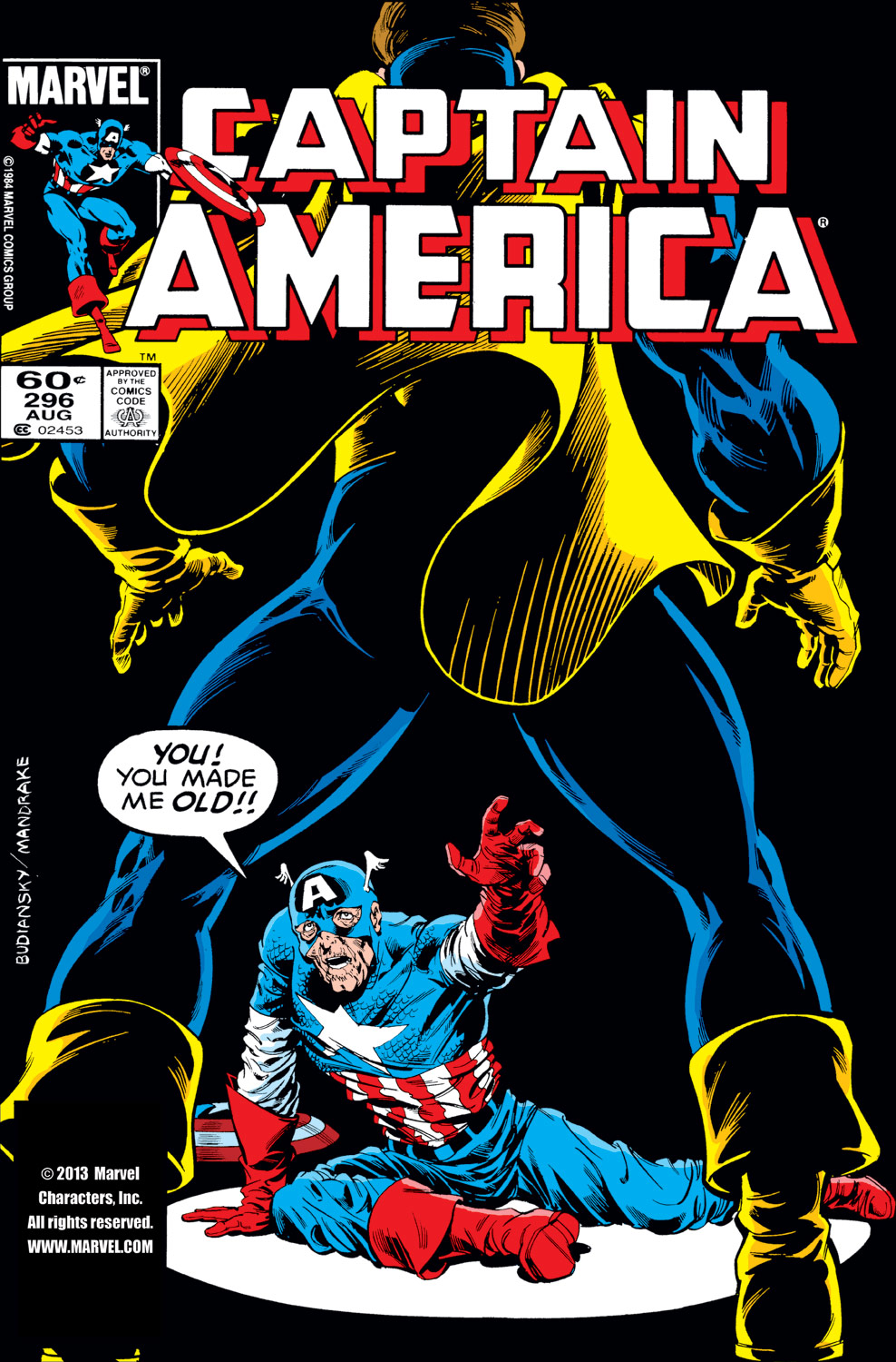 Captain America (1968) #296