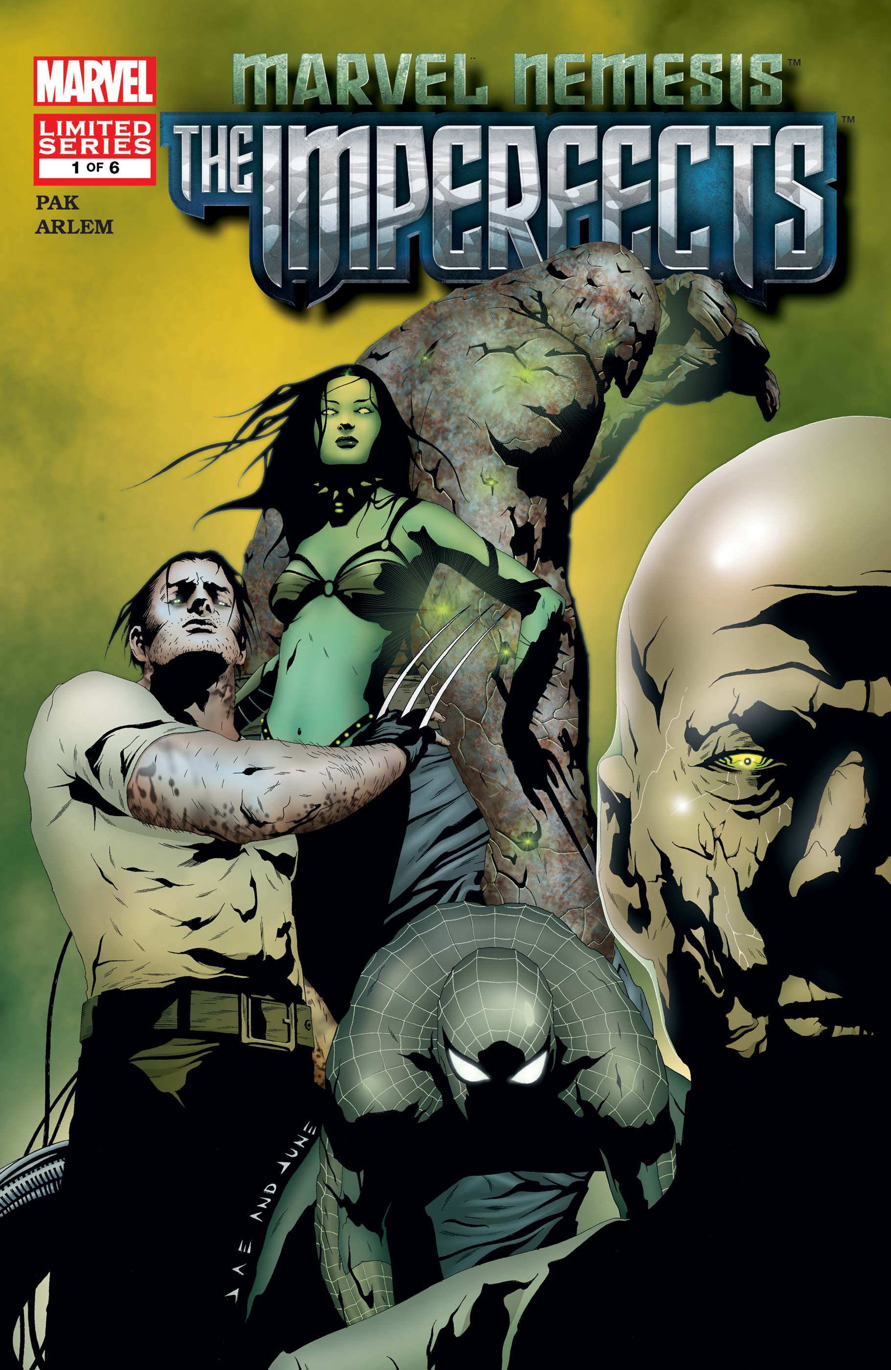 Marvel Nemesis: The Imperfects #1 | Comic Issues | Marvel