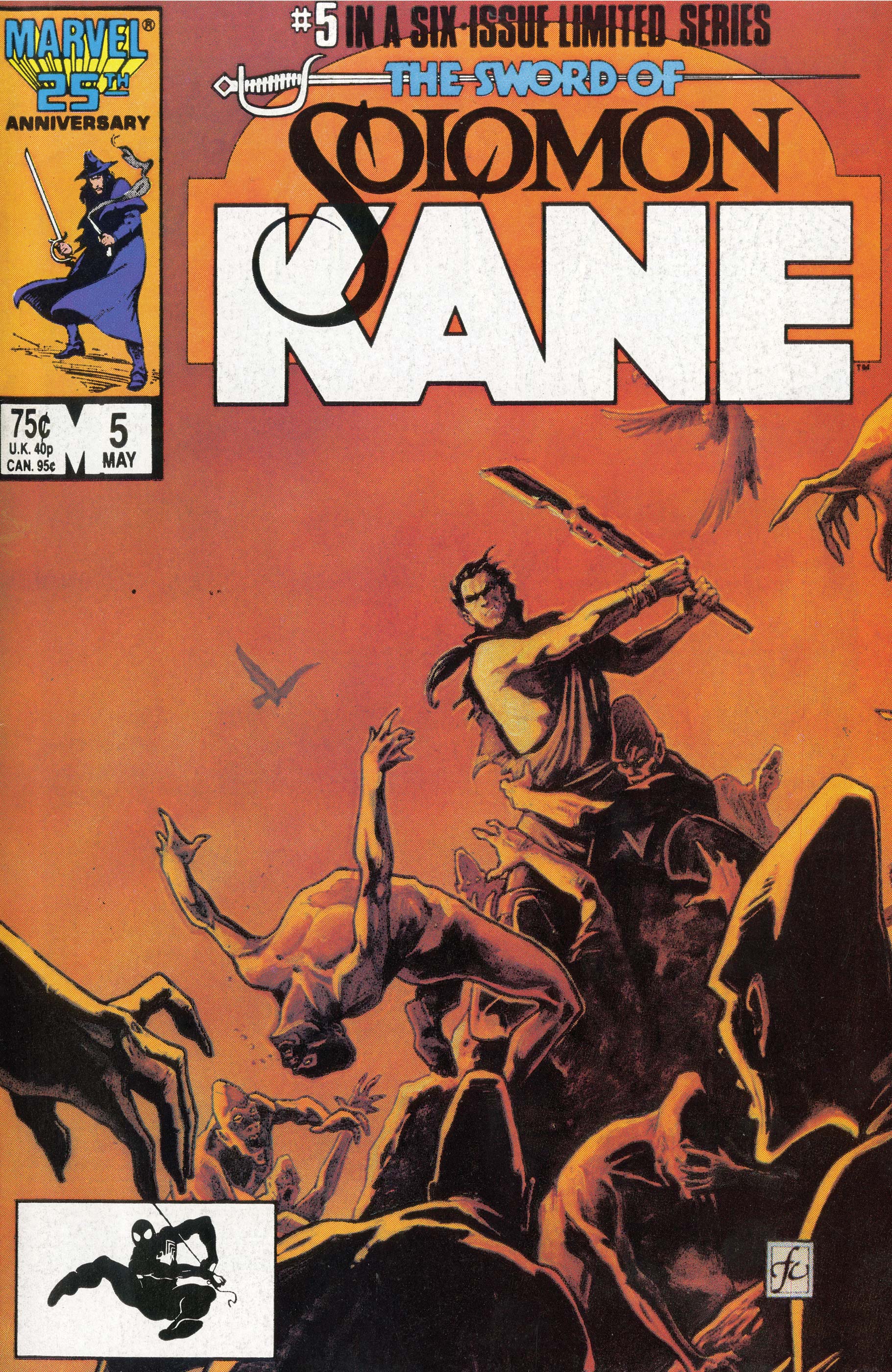 Solomon Kane (1985) #5, Comic Issues