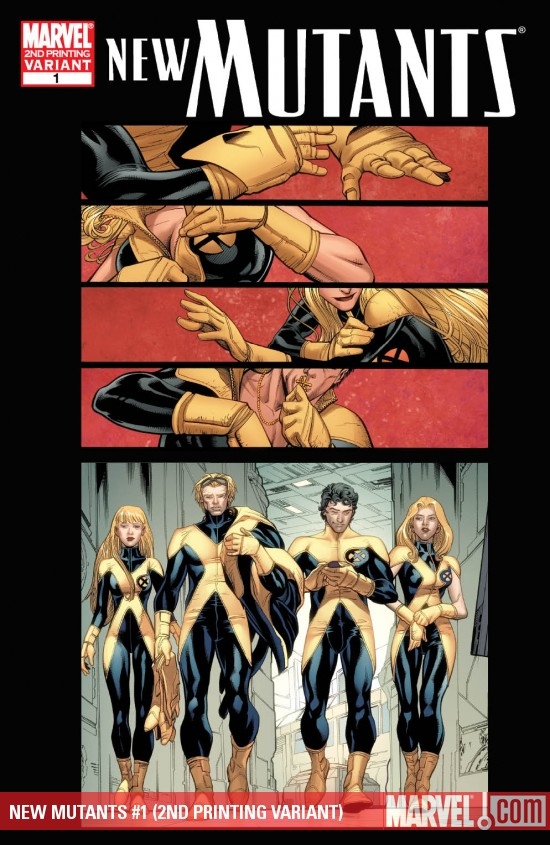 New Mutants (2009) #1 (2ND PRINTING VARIANT)